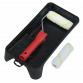 4" Paint Roller Set with Tray PR4