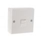 Telephone Socket 1 Way White DCN7201