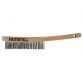 Heavy-Duty Stainless Steel Scratch Brush - 3 Row FAI680S3F