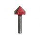 Router Bit TCT V-Groove 13.0mm x 19.1mm 1/4in Shank FAIRB51