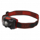 Head Torch 3W SMD & 2 Red LED 3 x AAA Cell HT03LED