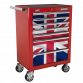 Union Jack Graphics 7 Drawer Rollcab Kit AP26479TUJ