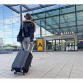 Dellonda 3-Piece Lightweight Luggage Suitcase Trolley Set ABS TSA Lock Black - DL11 DL11