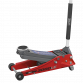 Trolley Jack 3tonne Low Profile Rocket Lift Red 3000LE