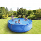 Dellonda 10ft Steel Frame Swimming Pool Round with Filter Pump, Blue DL19