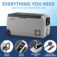 Dellonda 36L Portable Dual Zone Compressor Car Camping Fridge/Freezer 12/24V DL13