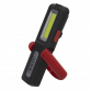 Rechargeable Inspection Light 5W COB & 3W SMD LED with Power Bank - Red LED318R
