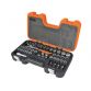 S530T Pass-Through Socket Set of 53 Metric 1/2in Drive BAHS530T