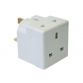 2 Way Adaptor 13A Fused DCN5685NB