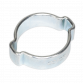 O-Clip Double Ear Ø15-18mm Pack of 25 OCDE1518