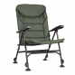 Dellonda Portable Fishing/Camping Chair, Reclining, Adjustable Height, Water Resistant, Rotating Feet for Multiple Terrain, Foldable DL74