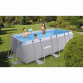 Dellonda 13ft Deluxe Steel Swimming Pool with Filter Pump DL21