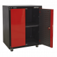 Modular 2 Door Cabinet with Worktop 665mm APMS81
