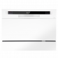 Baridi Compact Tabletop Dishwasher 6 Place Settings, 6 Programmes, Low Noise, 6.5L Cycle, Start Delay - White DH83