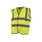 Hi-Vis Yellow Waistcoat