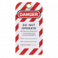 Lockout Safety Tag 10pc EV17