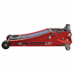 Trolley Jack 3tonne Low Profile Rocket Lift Red 3000LE