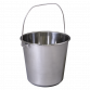 Mop Bucket 12L - Stainless Steel BM8L