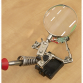 Mini Robot Soldering Stand with Magnifier & Iron Holder SD150H