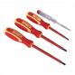 Electrician's Screwdriver Set 4pc VDE Approved S01155