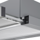 Baridi Telescopic Cooker Hood with Aluminium Filters 60cm - Stainless Steel DH286
