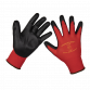 Flexi Grip Nitrile Palm Gloves (Large) - Pack of 12 Pairs 9125L/12