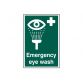 Emergency Eye Wash - PVC Sign 200 x 300mm SCA1554