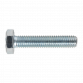 HT Setscrew M10 x 50mm 8.8 Zinc Pack of 25 SS1050