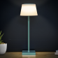 Dellonda Rechargeable Table Lamp for Home Office Restaurant RGB Colours DH214