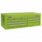 Topchest 9 Drawer with Ball Bearing Slides - Green AP4109HV