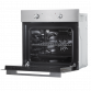 Baridi 60cm Built-In Five Function Fan Assisted Oven, 55L Capacity, Stainless Steel DH125