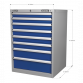 Cabinet Industrial 8 Drawer API7238