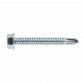 Self-Drilling Screw 6.3 x 50mm Hex Head Zinc Pack of 100 SDHX6350
