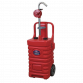 Mobile Dispensing Tank 55L with Oil Rotary Pump - Red DT55RCOMBO1