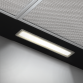 Baridi Cooker Hood,Chimney Style with Carbon Filters 90cm - Black DH59