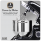 Baridi 1800W Stand Mixer with Accessories 8L - Black DH174