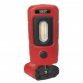 Rechargeable 360° Inspection Light 3W COB & 1W SMD LED Red Lithium-Polymer LED3601R