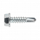 Self-Drilling Screw Assortment 410pc Hex Head Zinc AB061SDH