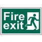 Fire Exit Man Running Right - PVC 300 x 200mm SCA1507