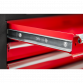 Topchest & Rollcab Combination 6 Drawer with Ball-Bearing Slides - Red AP22R