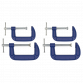 G-Clamp Set 75mm & 100mm - 4pc AK6003SET