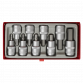 Hex Socket Bit Set 9pc 1/2"Sq Drive AK620