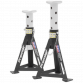 Axle Stands (Pair) 3 Tonne Capacity per Stand - White AS3