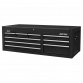 Topchest 9 Drawer with Ball Bearing Slides - Black AP4109B