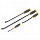 Pry Bar Set with Hammer Cap 4pc S0557