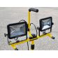 SMD LED Twin Head Tripod Site Light 40W 2 x 1800 Lumens 110V FPPSLLED40VL
