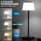 Dellonda Rechargeable Table Lamp for Home Office Restaurant RGB Colours DH212