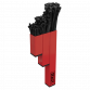 Magnetic Cable Tie Holder - Red APCTH