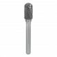 Tungsten Carbide Rotary Burr Cylindrical Ball Nose Ø10mm SDB02