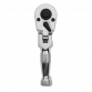 Ratchet Wrench Flexi-Head Stubby 1/4"Sq Drive AK660SF